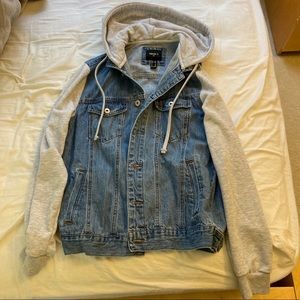 Forever21 Men Danim Hoodie